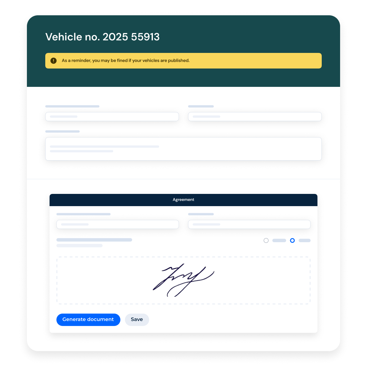 Digital deal and service booking interfaces